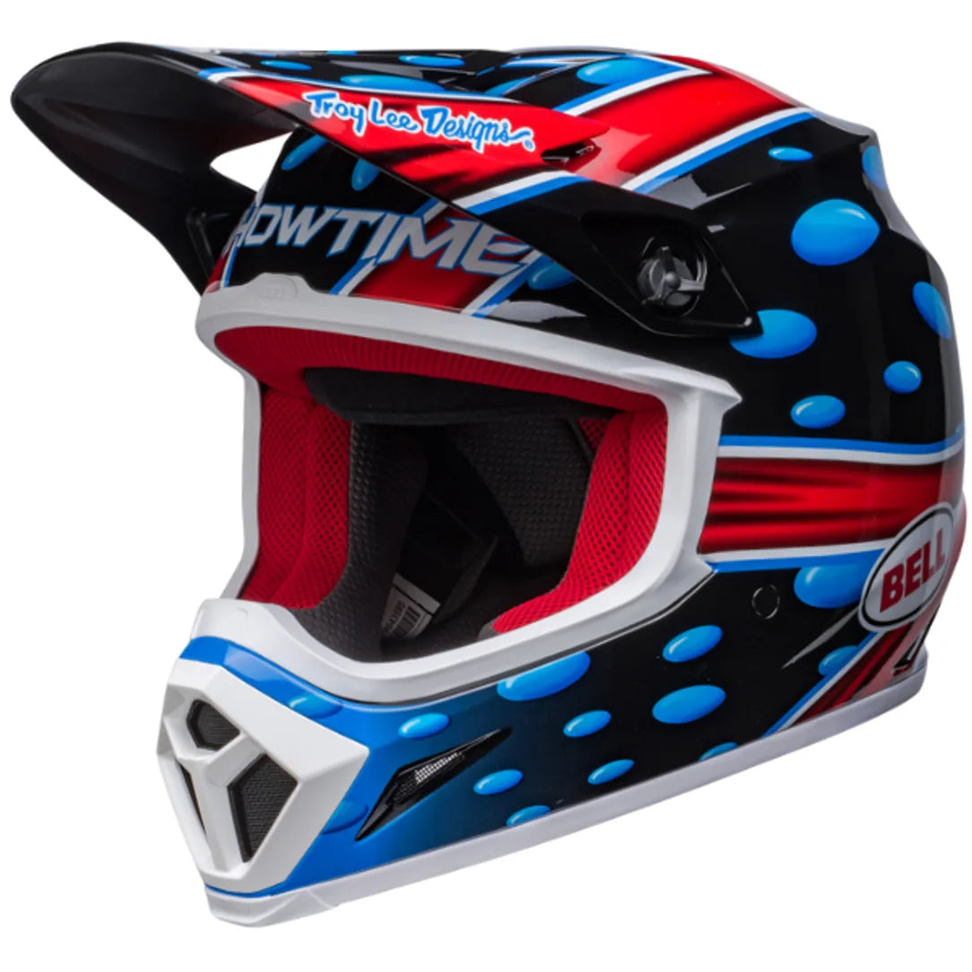 BELL MX 2024 MX-9 MIPS ADULT SHOWTIME BLACK RED HELMET