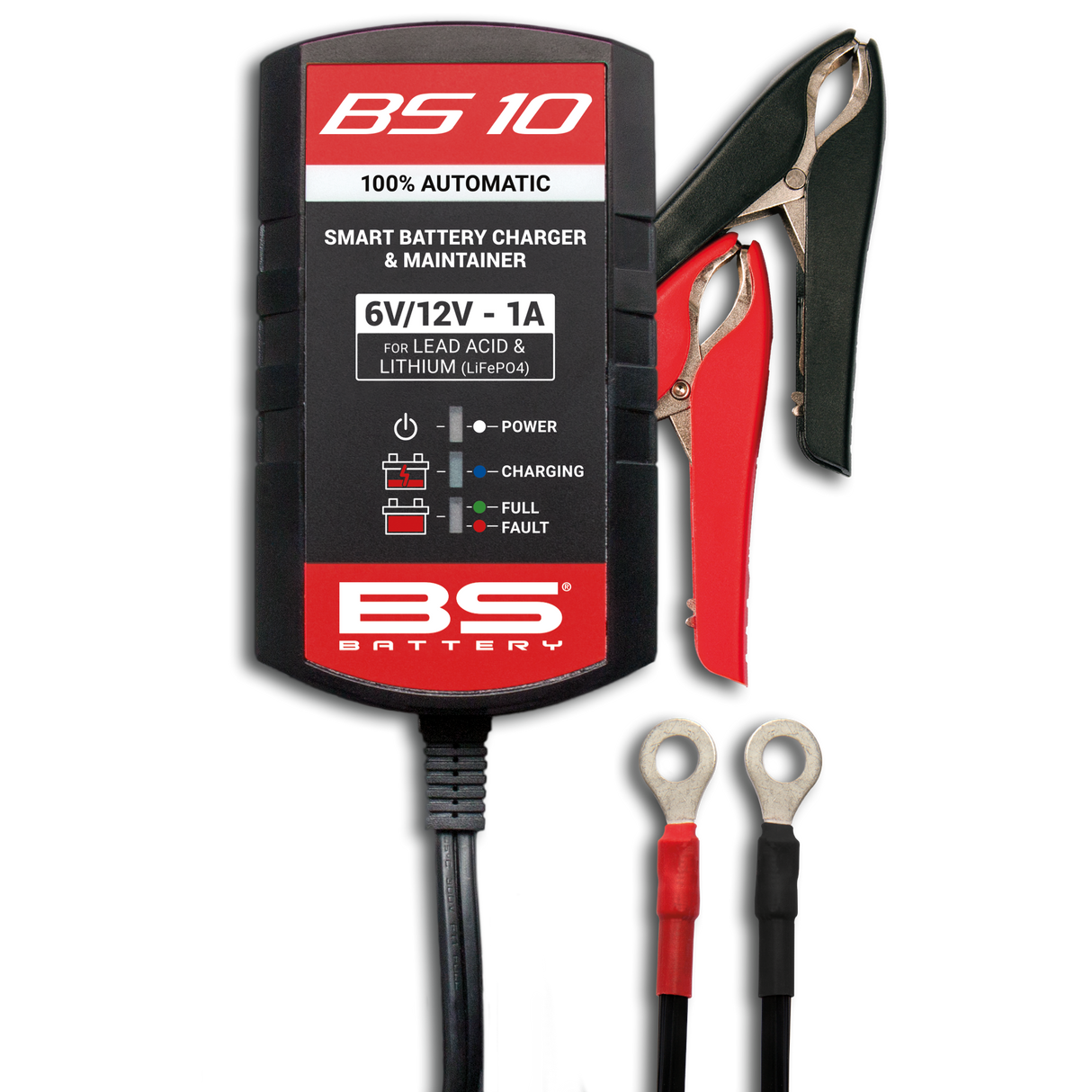 BS Batteries BS10 Smart 6V/12V 1A Battery Charger