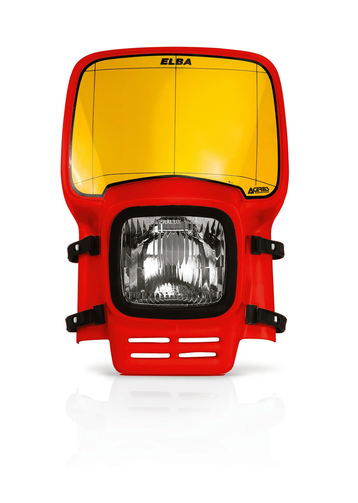 Acerbis Elba Headlight Red