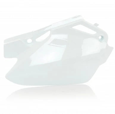 White Acerbis side panels for Honda CR 85 R 2003-2007 motocross bike