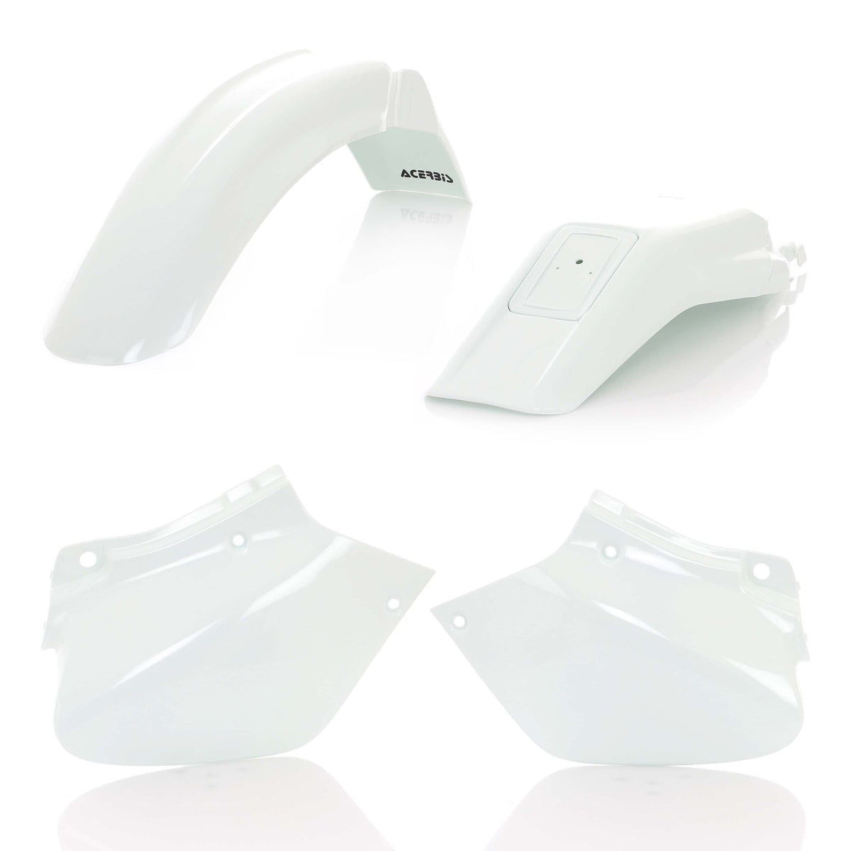 Acerbis Standard Plastic Kit Honda XR250 / XR400 1996 - 2004 White