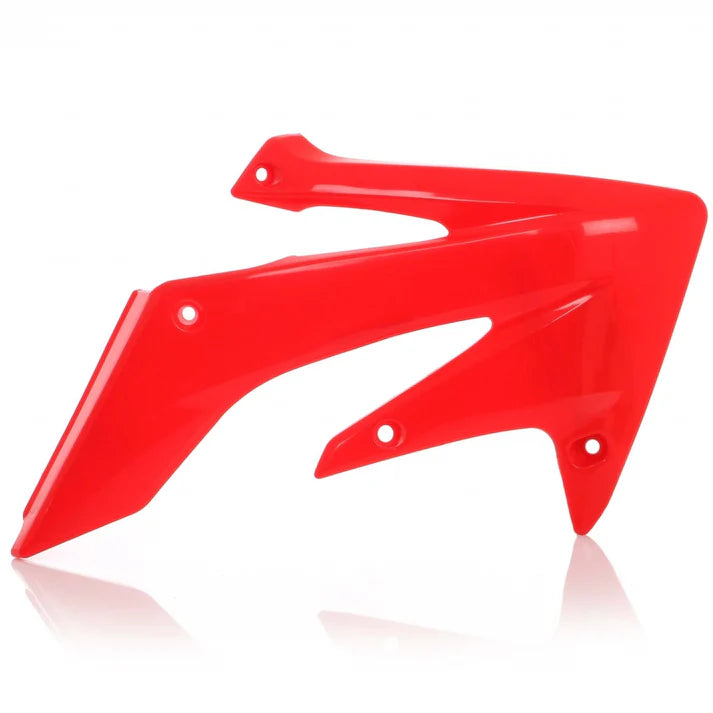 Acerbis radiator scoops for Honda CRF 250X 2004-2018 and CRF 250R 2004-2009 in various colours