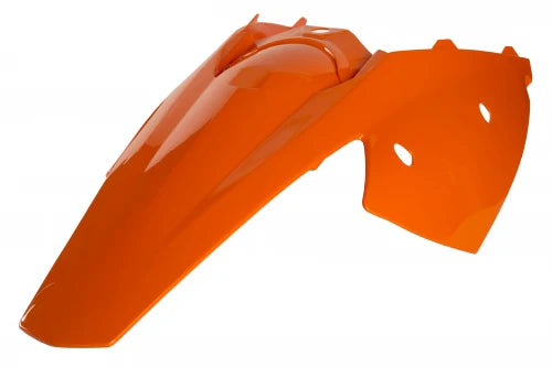 Acerbis rear fender in various colours for KTM EXC 125/200/250/300 and EXC-F 250/400/450/525 models 2004-2007