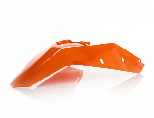 Acerbis rear fender in various colours for KTM SX125 2007-2010, SX144 2008, SX/SXF250/450 2007-2010, and SXF505 2007-2008