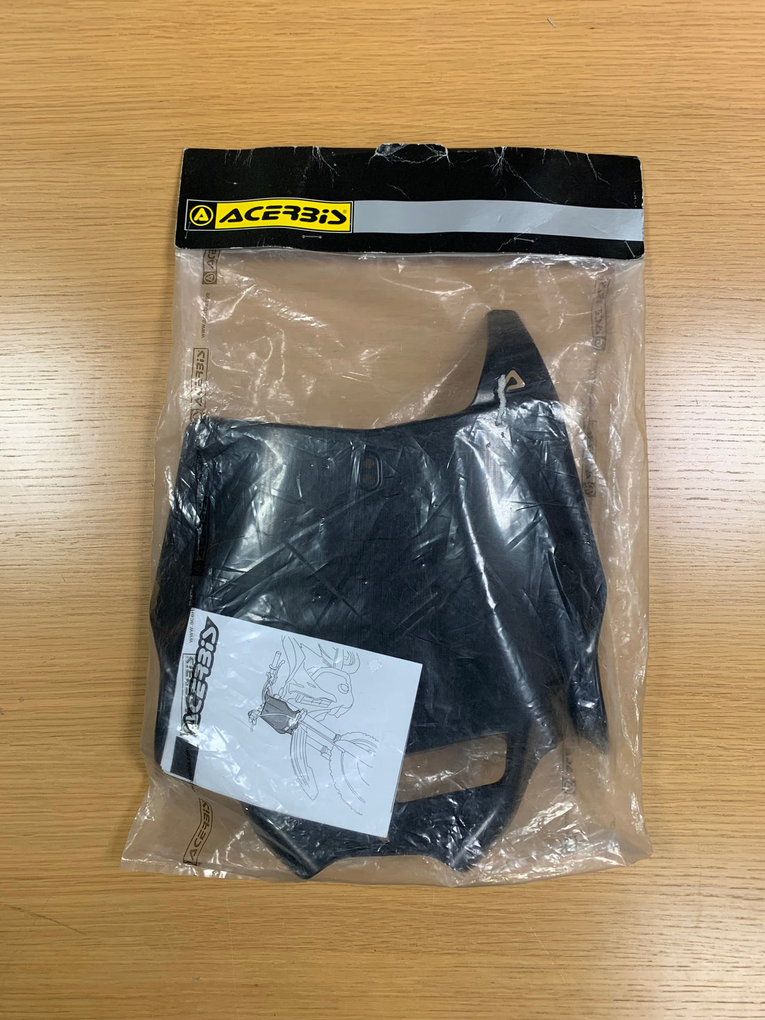 ACERBIS UNIVERSAL VENTED RACE NO. PLATE