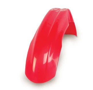 Red Acerbis front fender for Honda CR 80 R (1996-2002) and CR 85 (2003-2007) motocross bikes