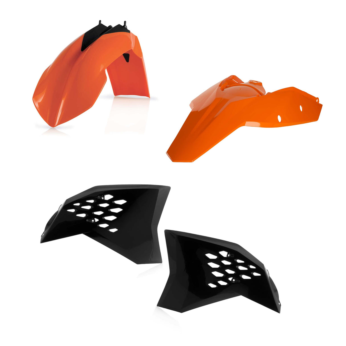 Acerbis Standard Plastic Kit KTM EXC 2-Stroke / 4-Stroke 2008 - 2010 OEM Colours