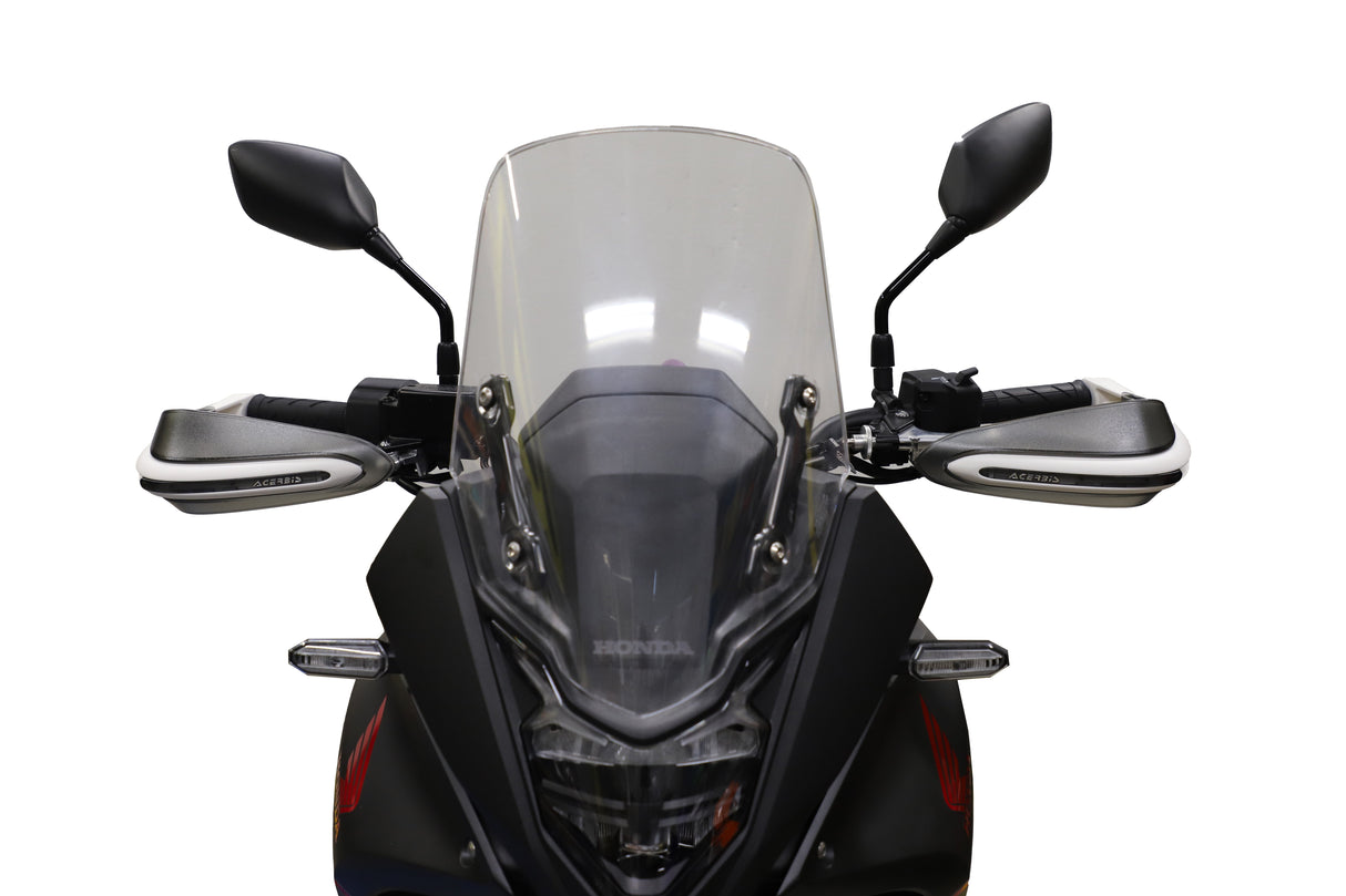 Acerbis Dual Road Handguards Black (Including Fitting Kit)