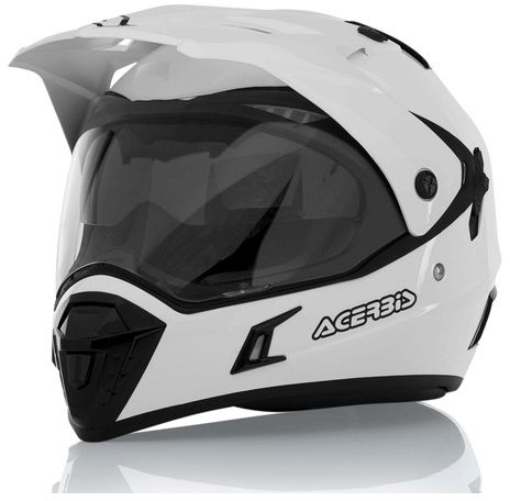 Acerbis Active Motorcycle Helmet White - XX-Large