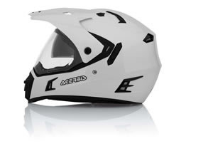 Acerbis Active Motorcycle Helmet White - XX-Large