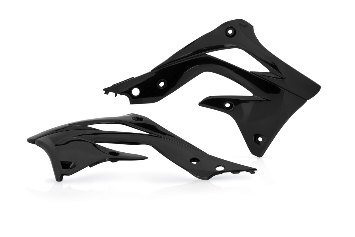 Acerbis Radiator Scoops Kawasaki KX450F 2012 Onwards Black