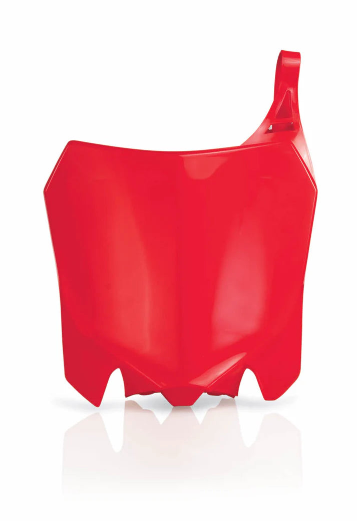 Acerbis front number plate in various colours for Honda CRF450R 2013-2016 and CRF250R 2014-2017