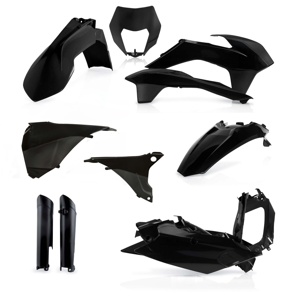 ACERBIS FULL PLASTIC KIT (VERIOUS COLOURS) EXC/EXC-F 14-15