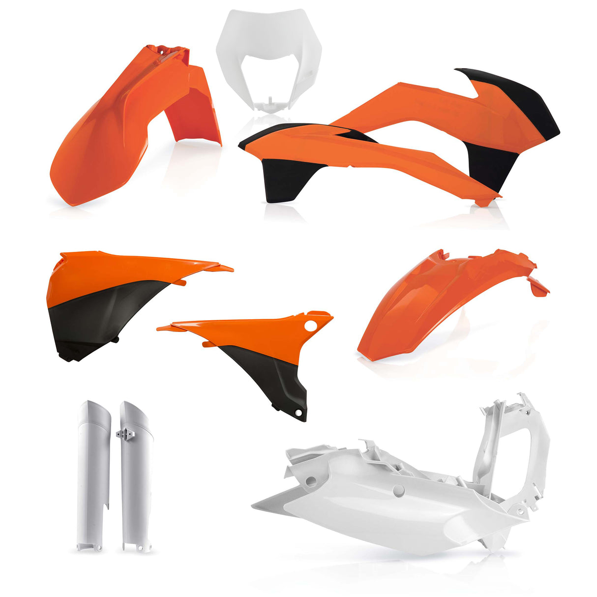 ACERBIS FULL PLASTIC KIT (VERIOUS COLOURS) EXC/EXC-F 14-15