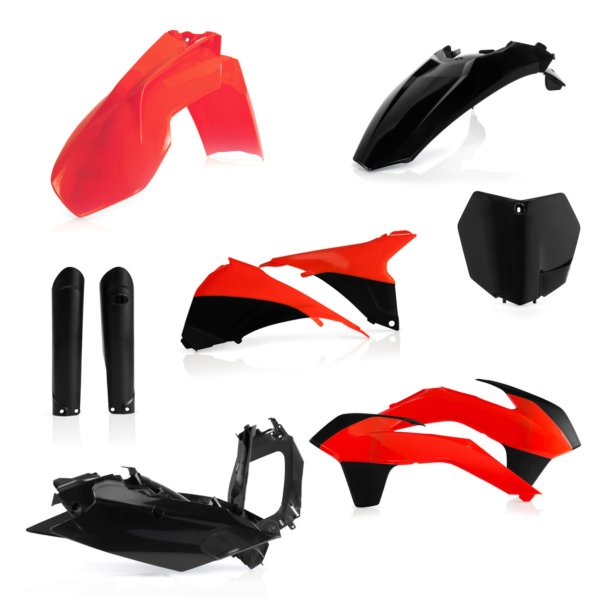 ACERBIS FULL PLASTIC KIT (BLACK 015) SX125 2015 SX-F 450 2015