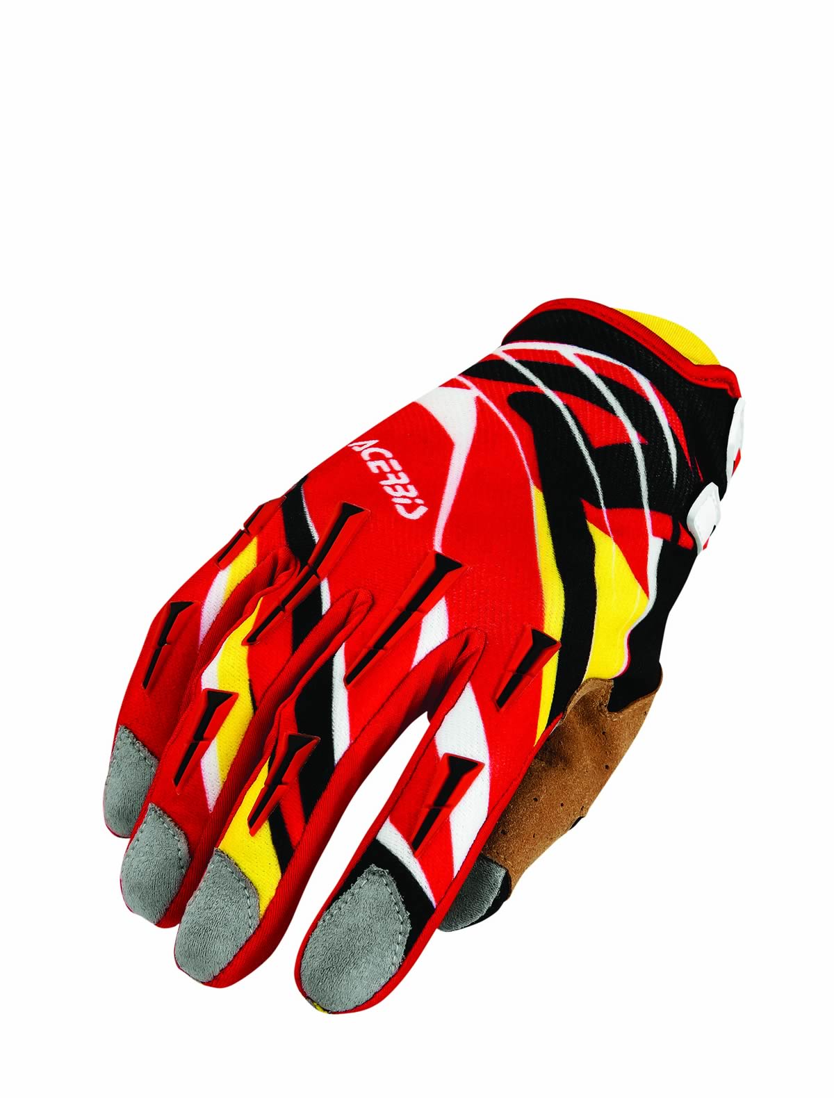 Acerbis MX2 Gloves Red/Yellow - XX-Large
