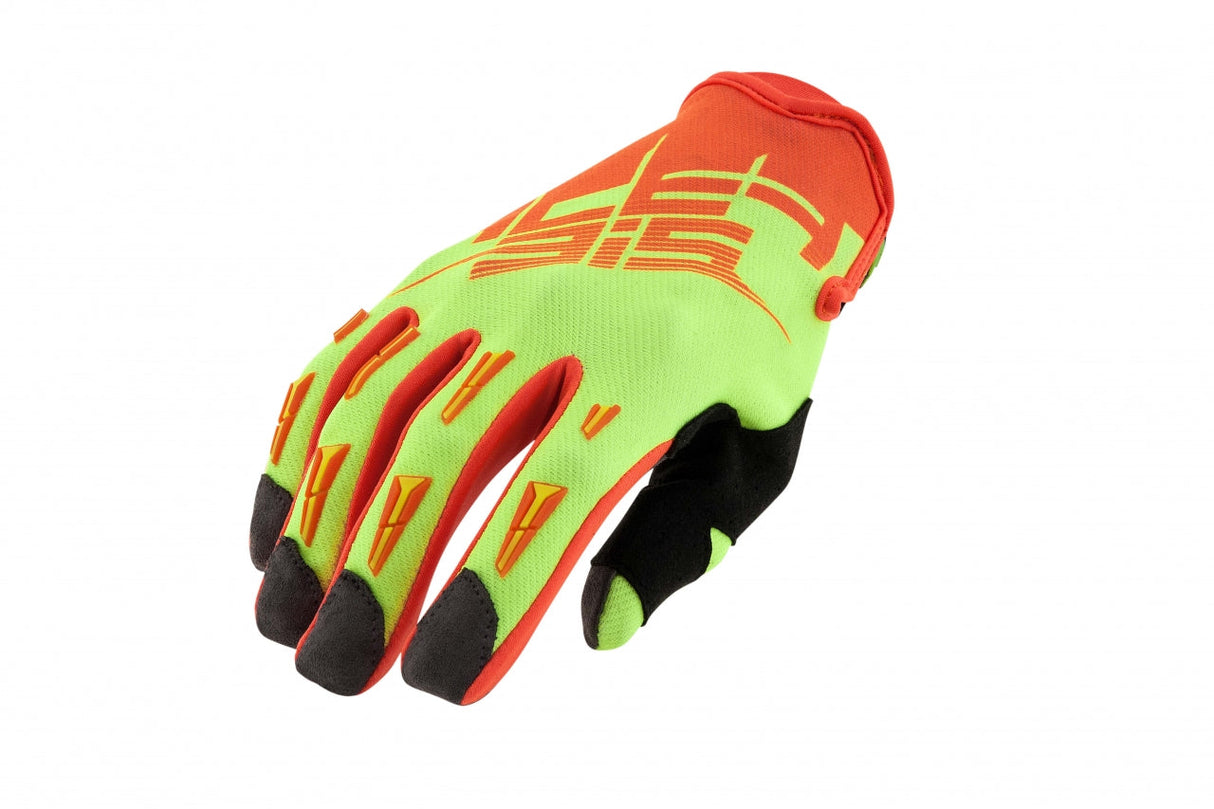 Acerbis MX2 Gloves Fluo Orange/Fluo Yellow