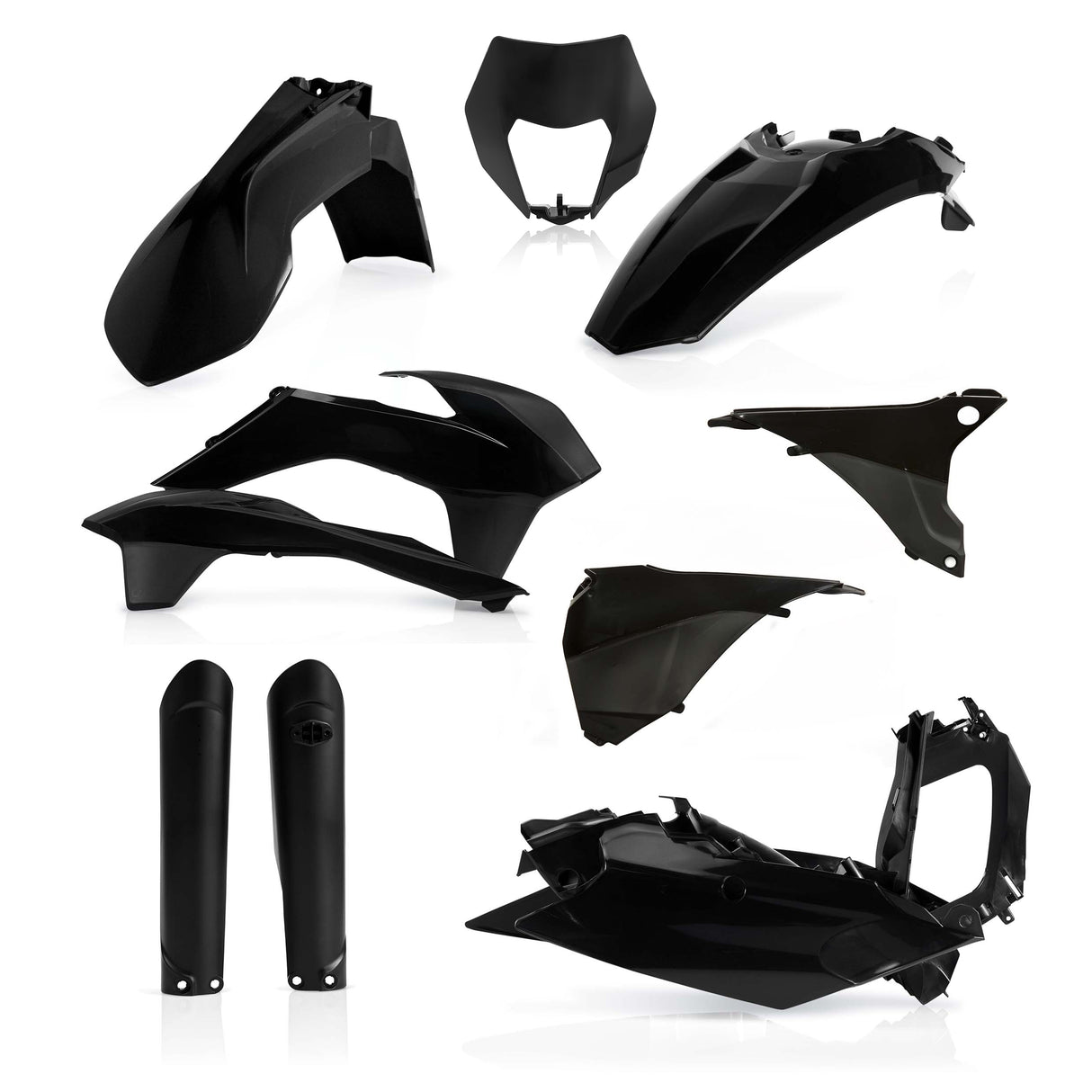 ACERBIS FULL PLASTIC KIT (VERIOUS COLOURS) EXC/EXC-F 125-525 2016