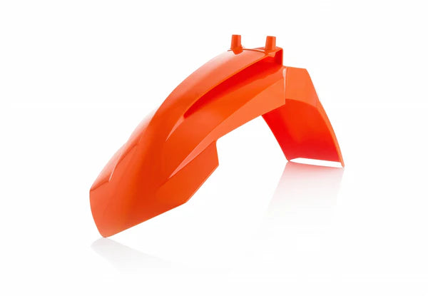 Acerbis front fender for KTM SX65 2016-2023 and Husqvarna MC65 2021-2023, available in various colours
