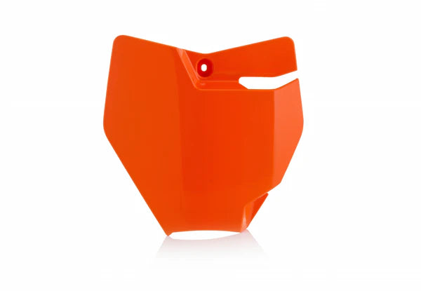 Acerbis front number plate for SX65 2016-2023 and MC65 2021-2023, available in various colours