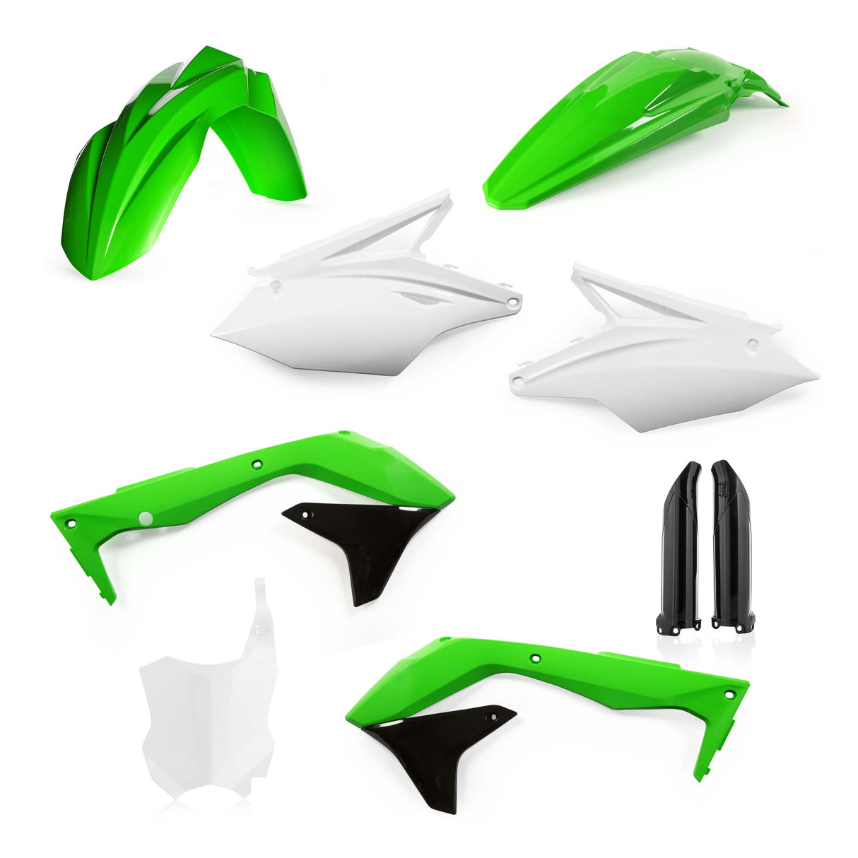 Acerbis Full Plastic Kit Kawasaki KX450F 2016 Onwards OEM Colours