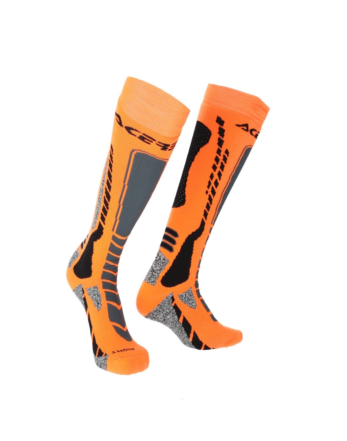 Acerbis MX-Pro Socks Black/Fluo Orange