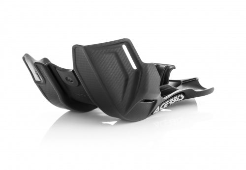 Acerbis black skid plate for KTM, GasGas, and Husqvarna MC, TC, TE, TX, EXC, SX, XC, XC-W 125-150 models 2016-2023