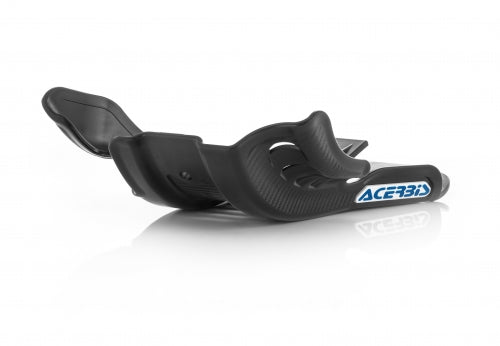 Acerbis black skid plate for Yamaha and Fantic XE, XX, YZ 250-300 models, years 2005-2024