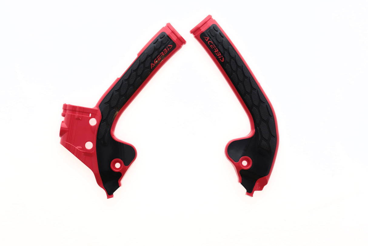 Acerbis X-Grip Frame Protector in red and black for KTM, GASGAS, and Husqvarna MC/TC/SX 85 2018-2023