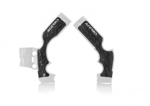 Acerbis X-Grip Frame Protector in black for KTM, GASGAS, and Husqvarna MC/TC/SX 65 motorcycles, model years 2015-2023