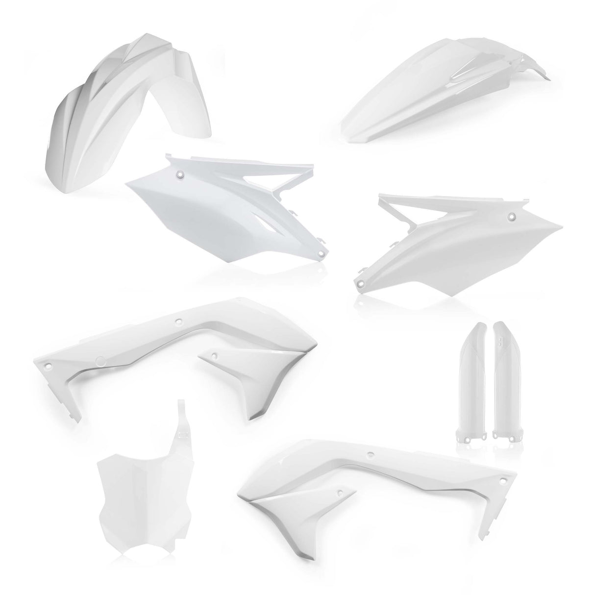 ACERBIS FULL PLASTIC KIT (WHITE) KXF 450 2018 USA
