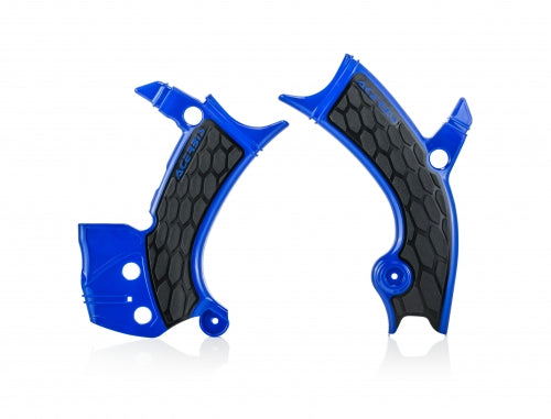 Blue Acerbis X-Grip Frame Protector for Yamaha WR/YZ 250-450 2018-2024