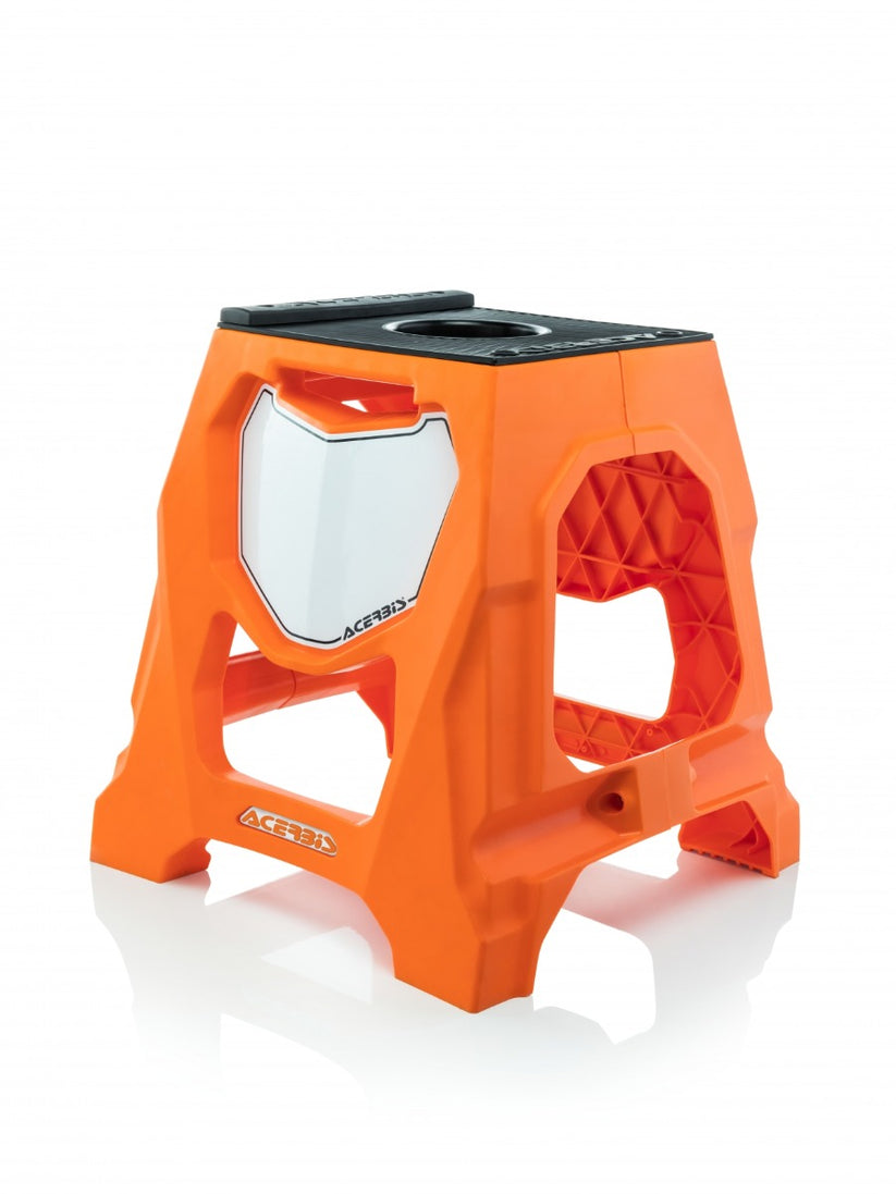 Acerbis Bike Stand 711 in orange color for motorcycles