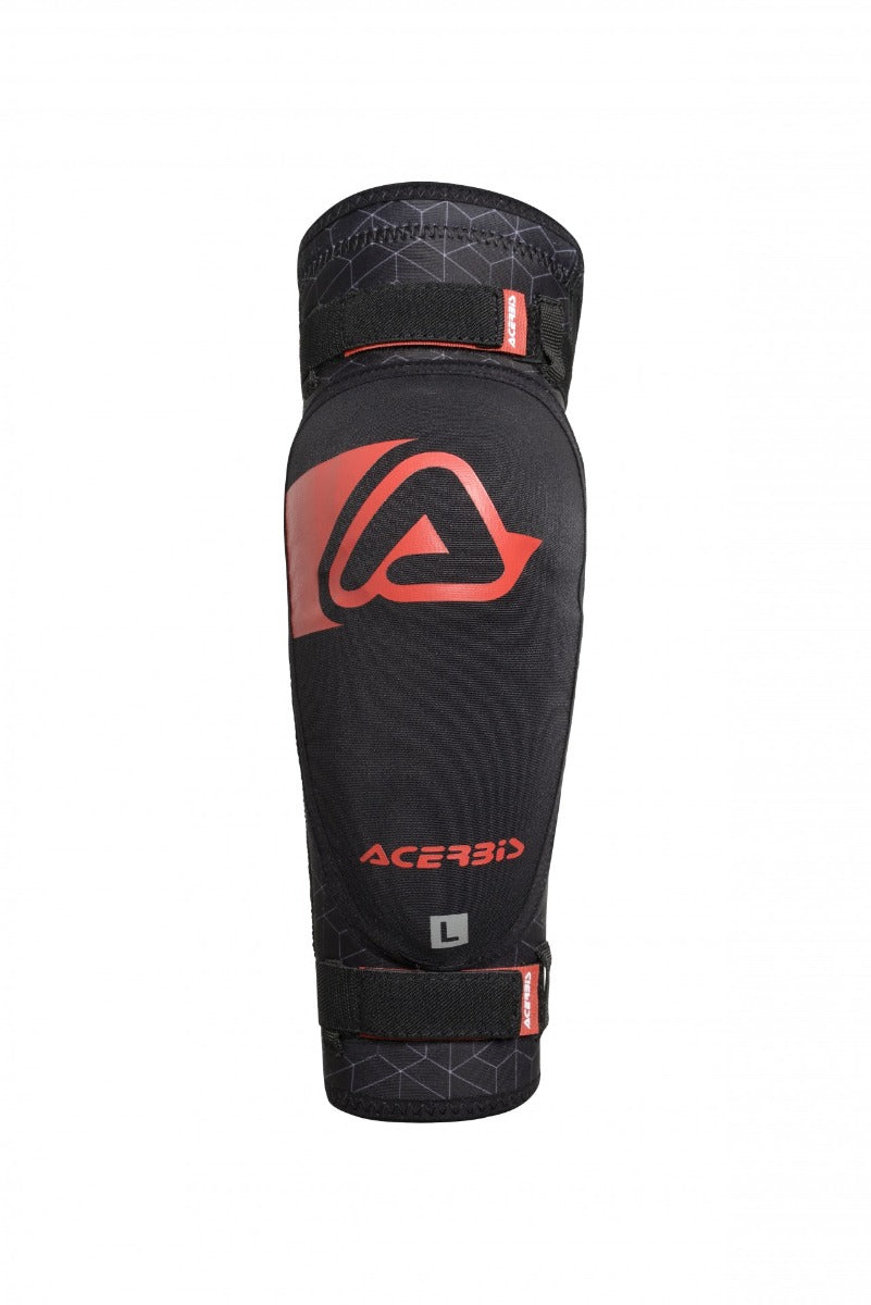 Acerbis X-Elbow Guard Soft Junior protective gear for kids, black ergonomic elbow pads for youth motocross and biking