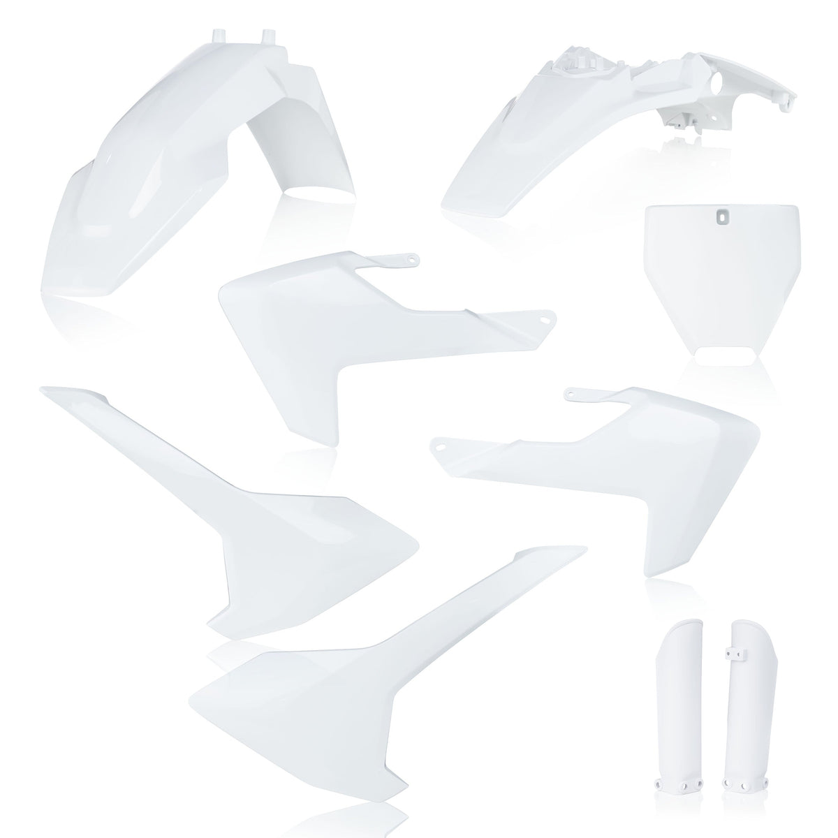 Acerbis Full Plastic Kit Husqvarna TC65 2019 Onwards White