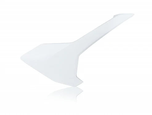 White Acerbis side panel for TC65 2017-2023 motocross bike