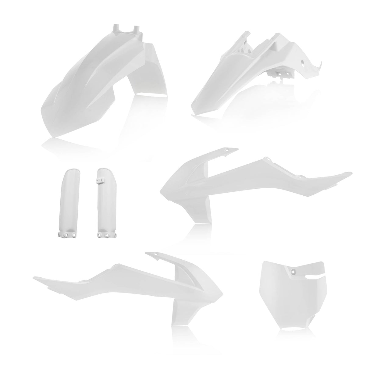 Acerbis Full Plastic Kit KTM 65 White