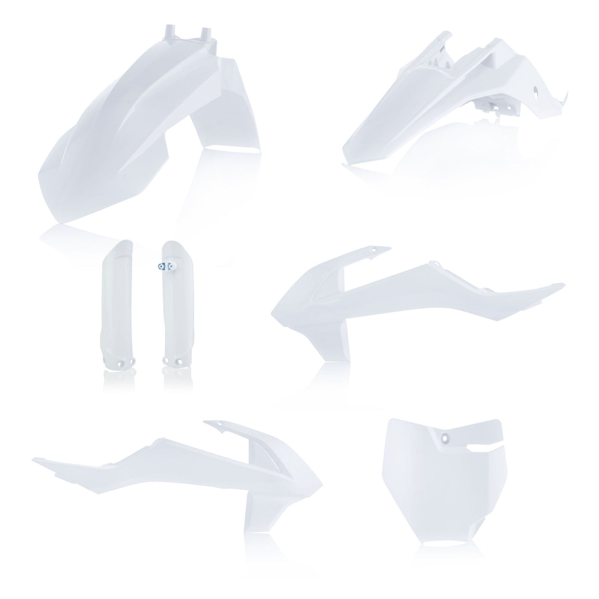 Acerbis Full Plastic Kit KTM 65 White