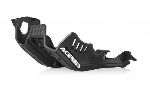 Acerbis black skid plate for KTM EXC/XC-W 250-300 motorcycles, model years 2020-2023