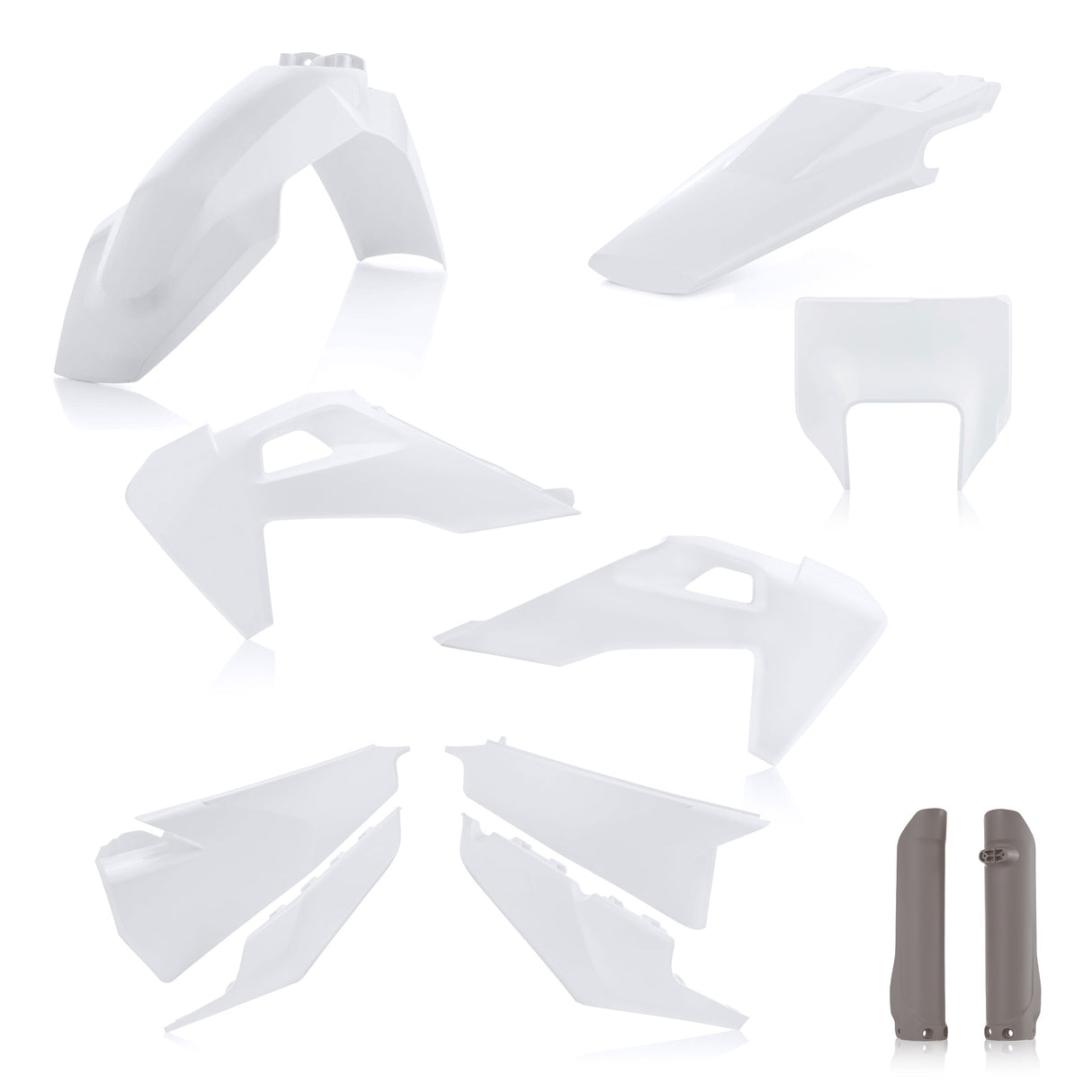 Acerbis Full Plastic Kit with Headlight Cover Husqvarna 2022 Onwards OEM Colours