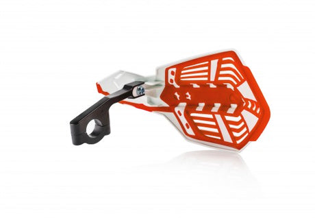 ACERBIS X-FUTURE HANDGUARDS (VIEW DESCRIPTION FOR FITMENT DETAILS); WHITE/RED