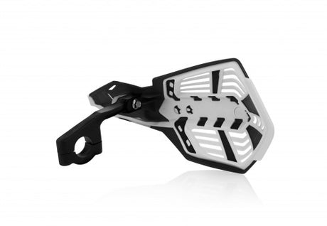 ACERBIS X-FUTURE HANDGUARDS (VIEW DESCRIPTION FOR FITMENT DETAILS); BLACK/WHITE