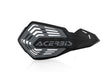 Acerbis X-Future Handguards in black and grey for Beta, Fantic, GasGas, Honda, Husaberg, Husqvarna, Kawasaki, KTM, Sherco, Stark, Suzuki, TM, Yamaha 85-650cc motorcycles 1990-2024