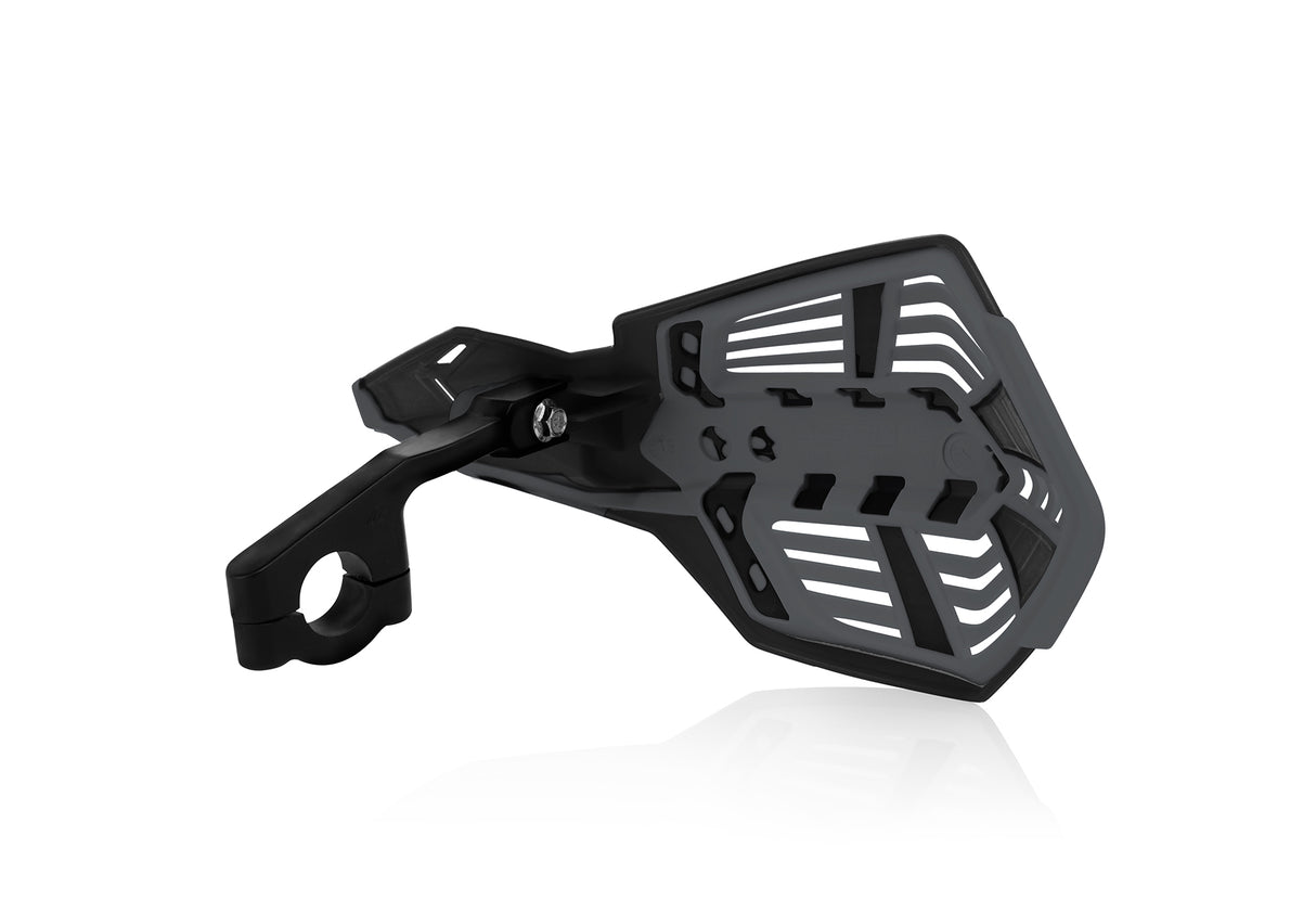 ACERBIS X-FUTURE HANDGUARDS (VIEW DESCRIPTION FOR FITMENT DETAILS); BLACK/GREY