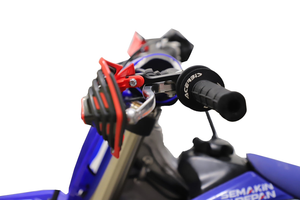ACERBIS X-FUTURE HANDGUARDS (VIEW DESCRIPTION FOR FITMENT DETAILS); BLACK/GREY