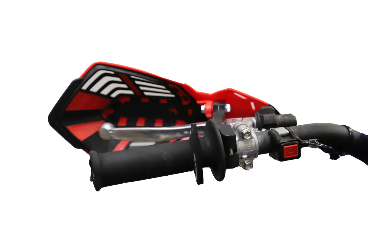 ACERBIS X-FUTURE HANDGUARDS (VIEW DESCRIPTION FOR FITMENT DETAILS); BLACK/GREY
