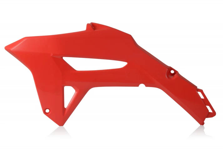 Acerbis radiator scoops in various colours for Honda CRF 450 R 2021-2024 and CRF 250 R 2022-2024