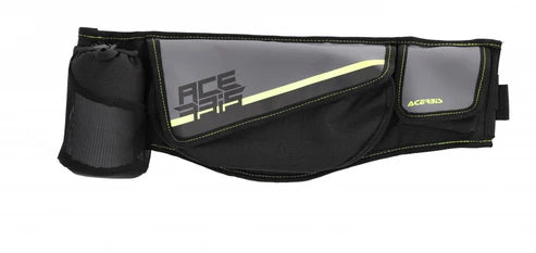 Acerbis Ram Pro H2O Waist Pack in black and yellow color, durable water-resistant design with multiple compartments