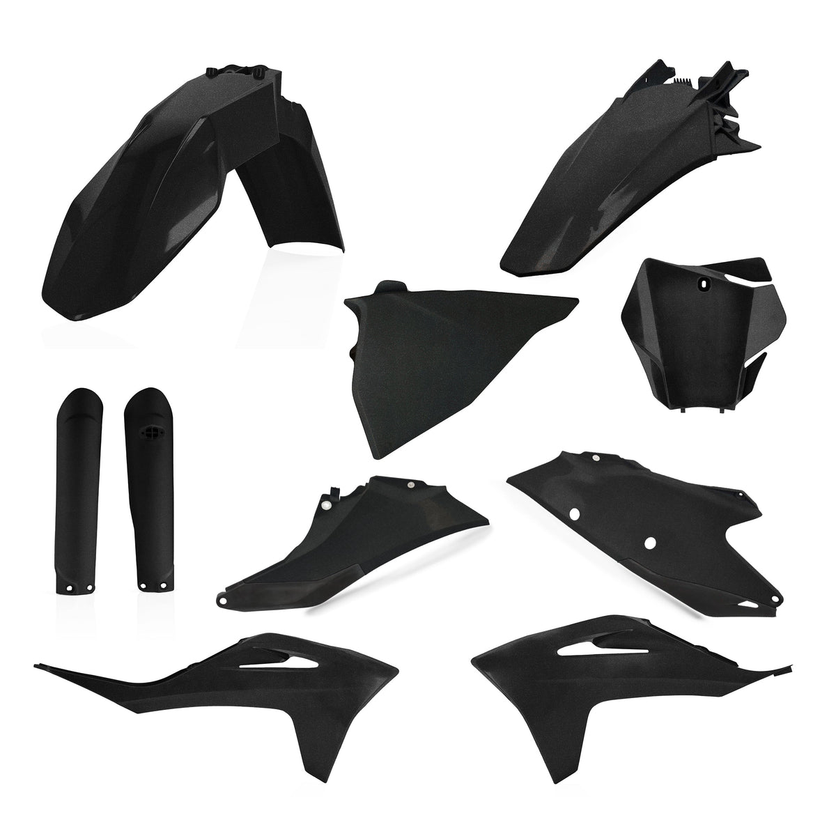 Acerbis Full Plastic Kit GasGas MC Black
