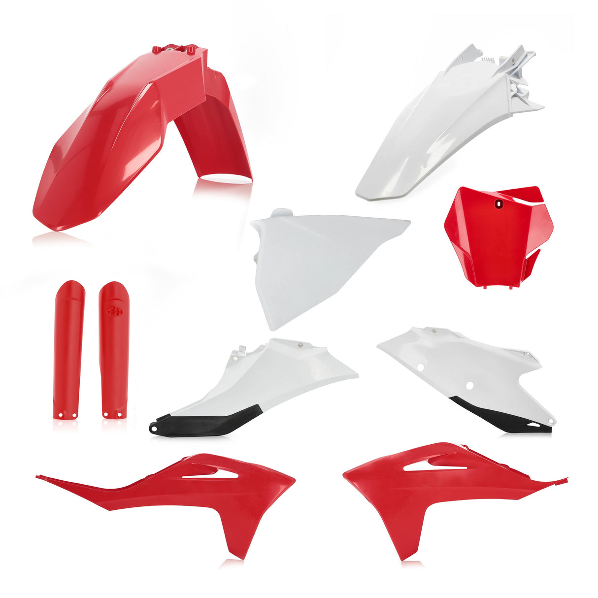 Acerbis Full Plastic Kit GasGas MC 2021 Onwards Red/White